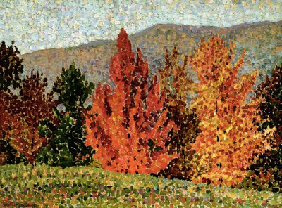 Autumn Landscape by Henri Edmond Cross